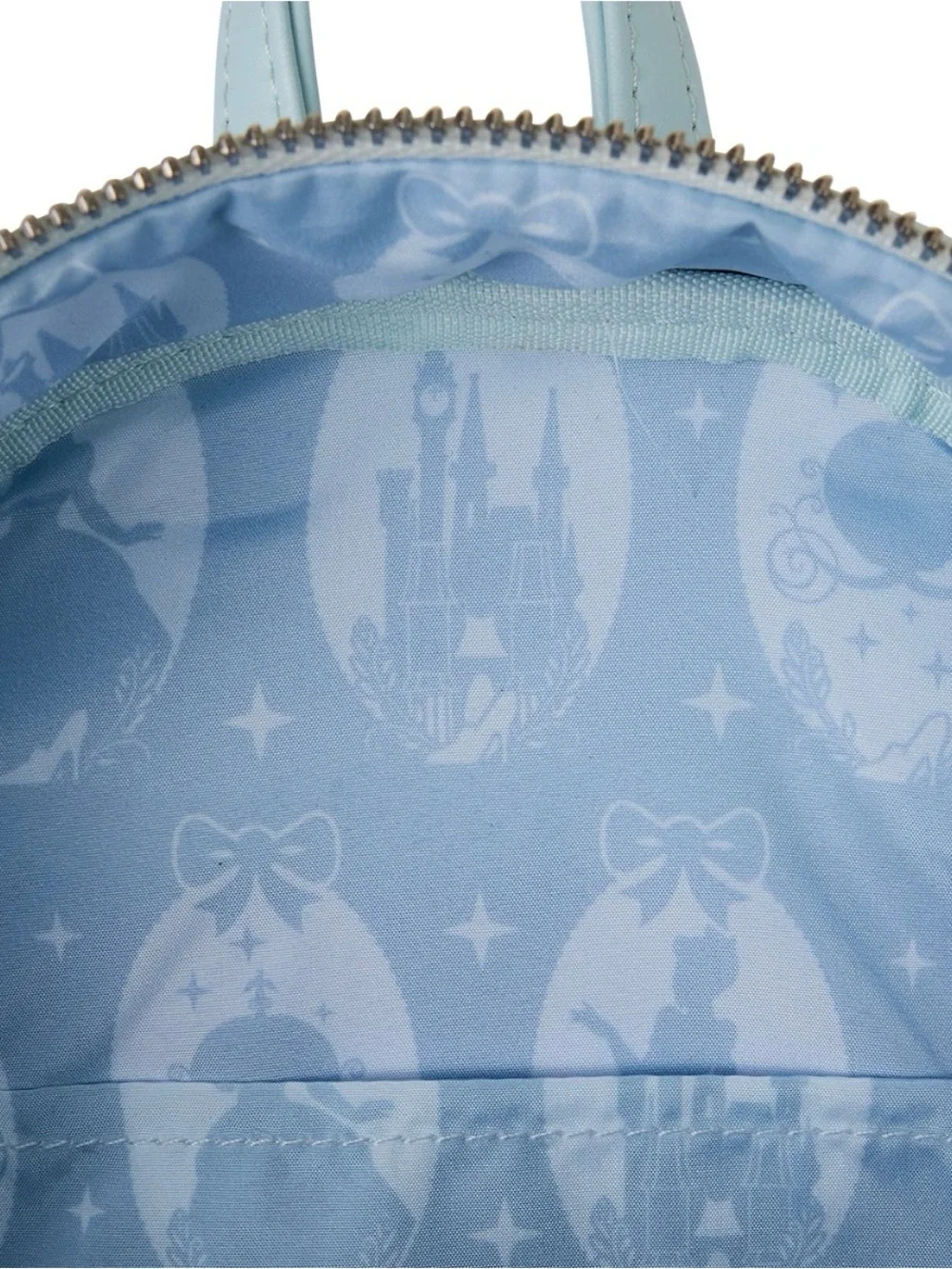 Loungefly Pastel Blue Iridescent Mini Backpack